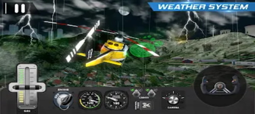 Helicopter Flight Pilot Captura de pantalla 2