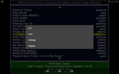 MAME4droid  (0.139u1) Tangkapan skrin 3