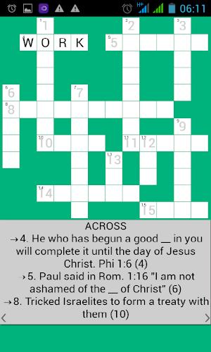 Bible Crossword Ảnh chụp màn hình 2