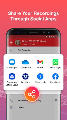 Call Recorder - Auto Recording স্ক্রিনশট 2