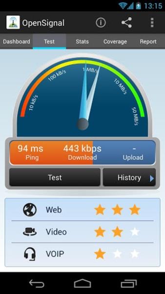 Opensignal - 5G, 4G Speed Test Captura de tela 2