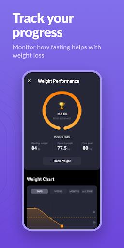 Simple: Fasting Timer & Meal Tracker ဖန်သားပြင်ဓာတ်ပုံ 2