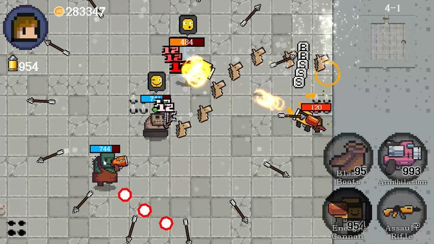 Tiny Warrior - Pixel Gun Tangkapan skrin 2