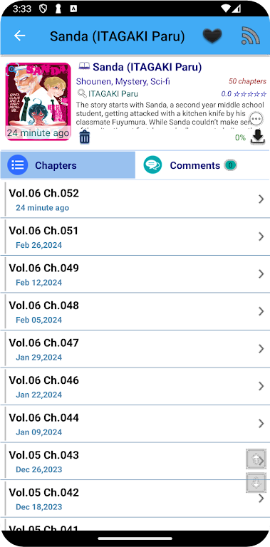 Manga World - Online Reader Schermafbeelding 3