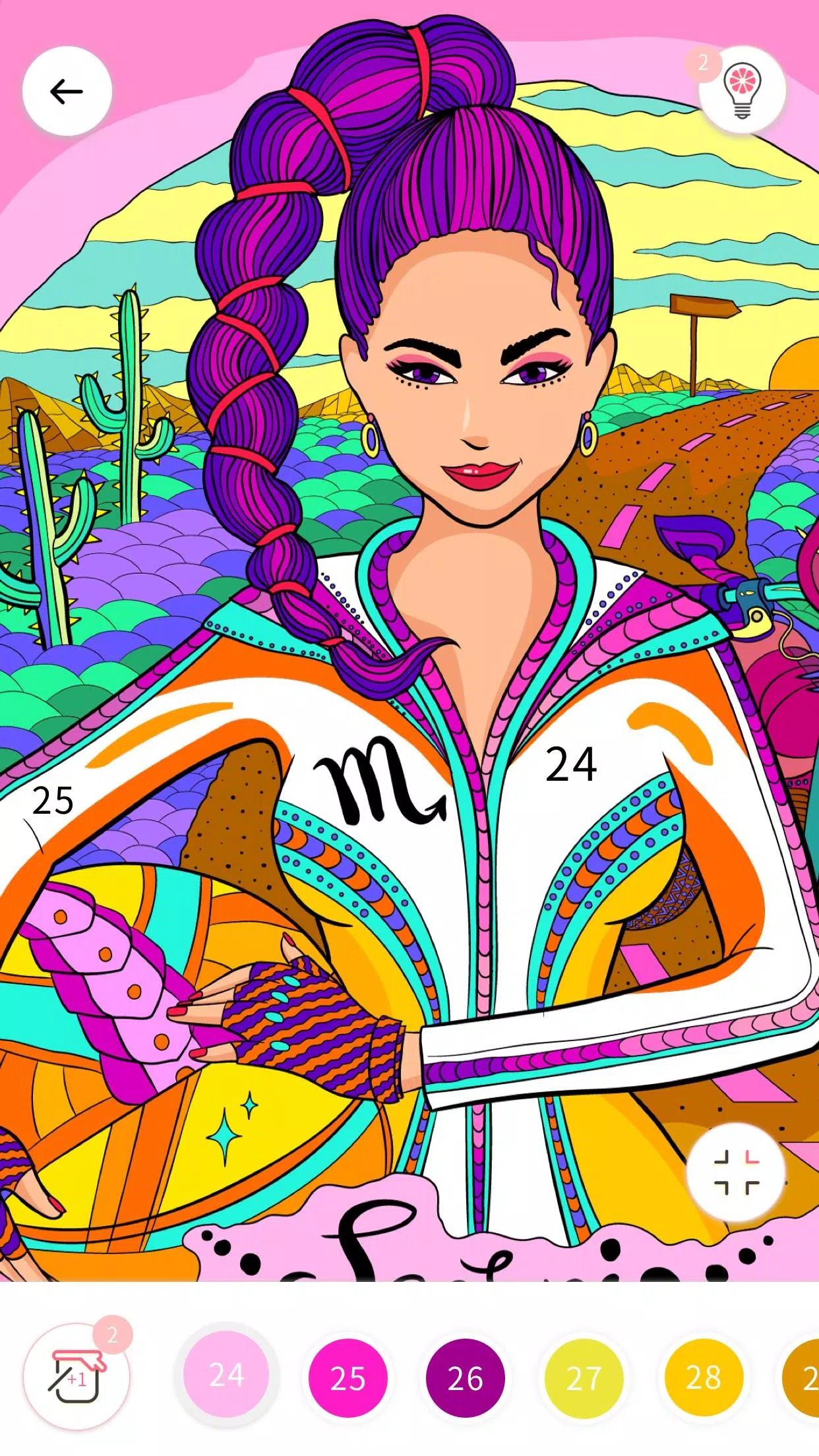 Fun Color by Number Book स्क्रीनशॉट 3