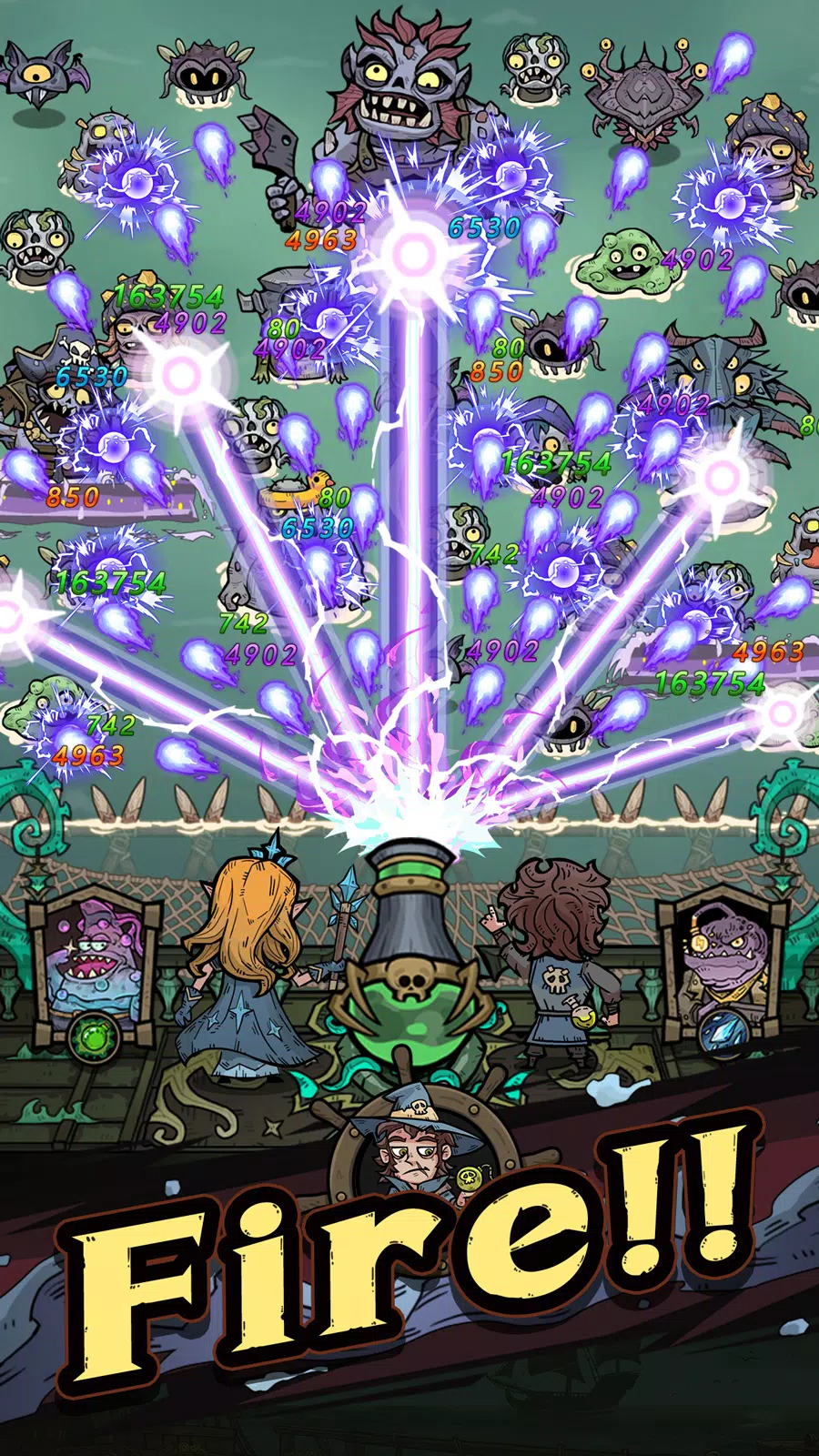 Yo Ho Ho: Pirates vs Zombies Captura de tela 1