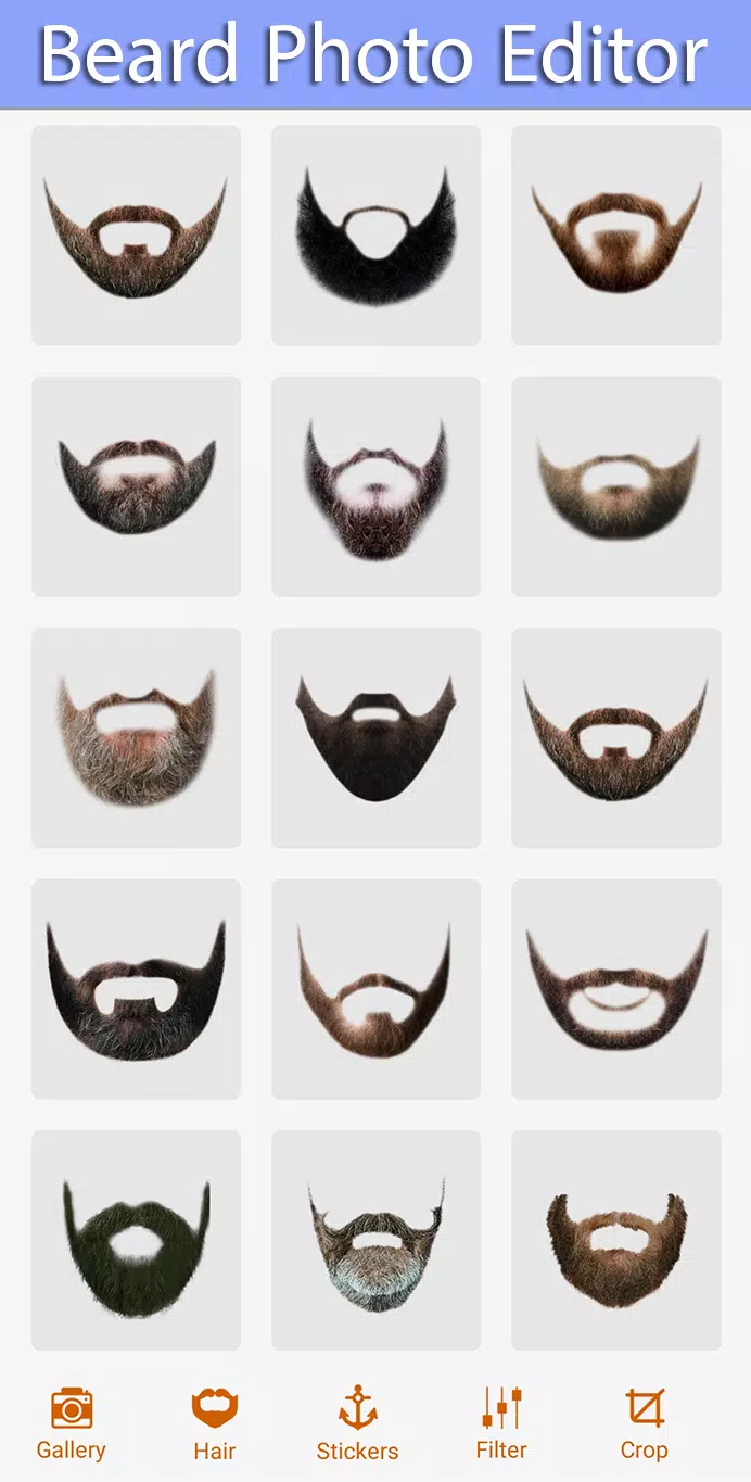 Beard Photo Editor Zrzut ekranu 3