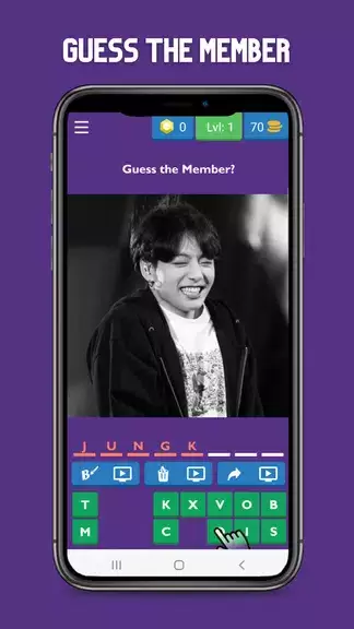 Schermata BTS Army - Guess the Member 2