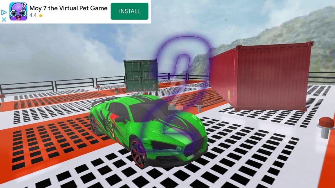 Superhero Car: Mega Ramp Games應用截圖第1張