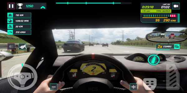 Highway Traffic Car Simulator Capture d'écran 1