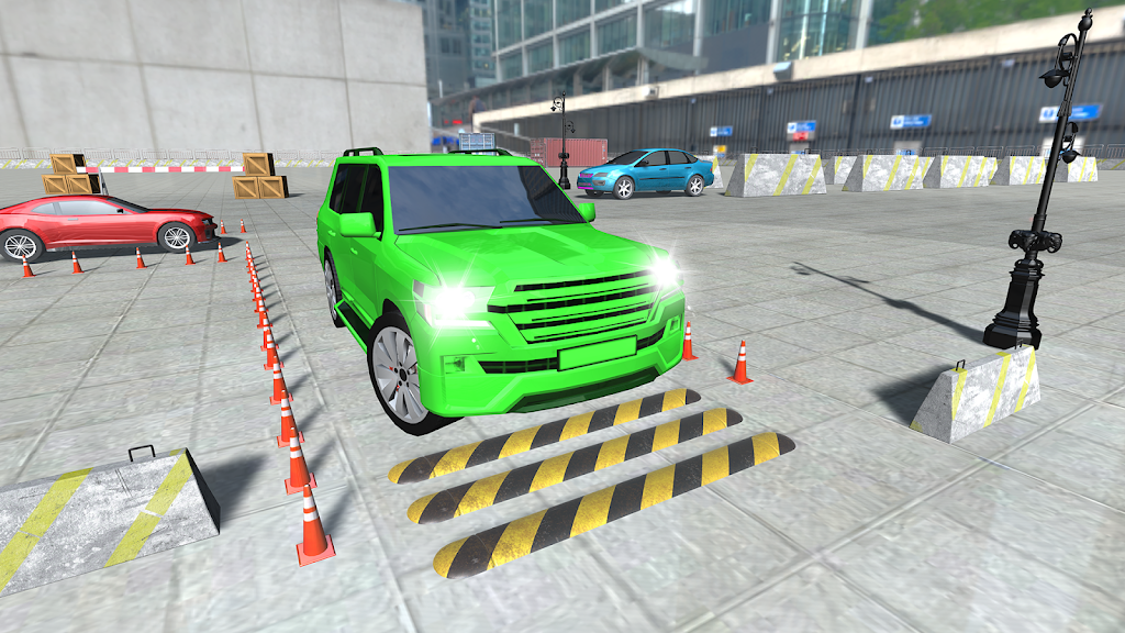 Prado Car Parking Driving Game Schermafbeelding 1