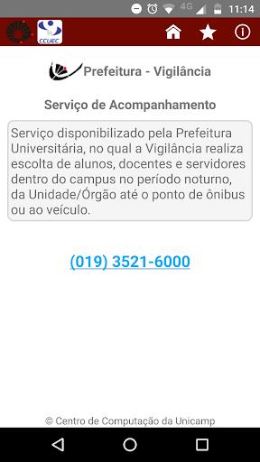 UNICAMP Serviços ภาพหน้าจอ 1