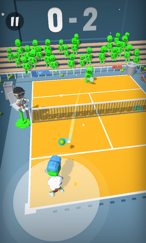 lawn tennis games - 3D offline ဖန်သားပြင်ဓာတ်ပုံ 0