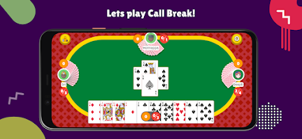 Call Break Multiplayer Capture d'écran 1