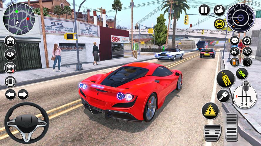 Car Games 3D City Car Driving Captura de tela 0