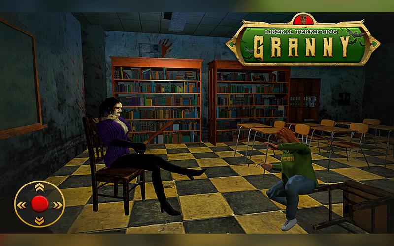Terrifying Teacher Granny Game Скриншот 1