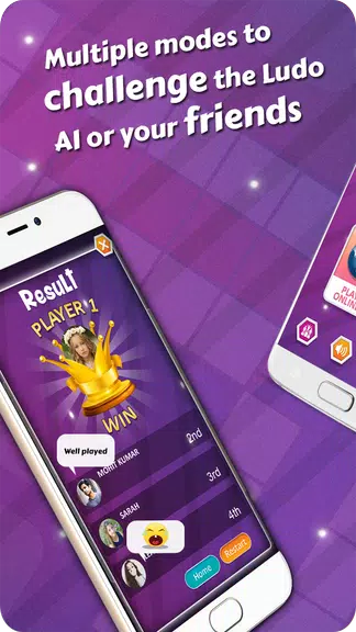 Ludo game - free board game play with friends Tangkapan skrin 2