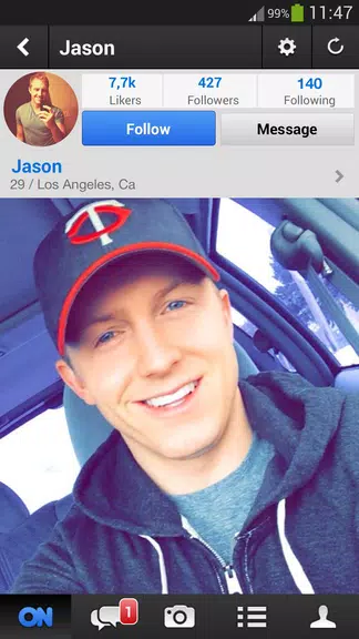 ON - Chat & Meet New Friends Скриншот 2