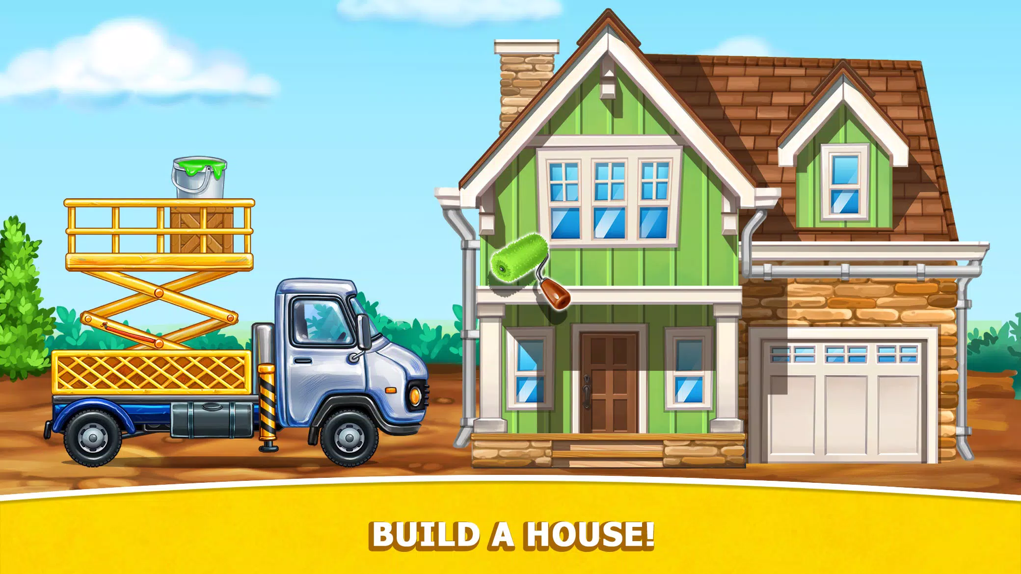 Kids Truck: City Builder Games Schermafbeelding 3