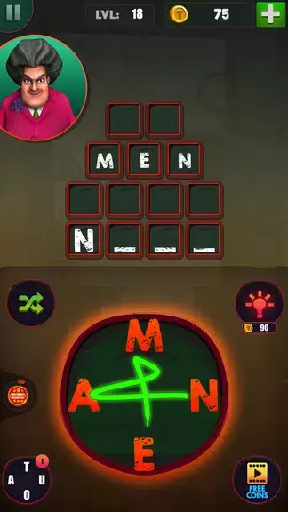 Scary Teacher : Word Games 스크린샷 1