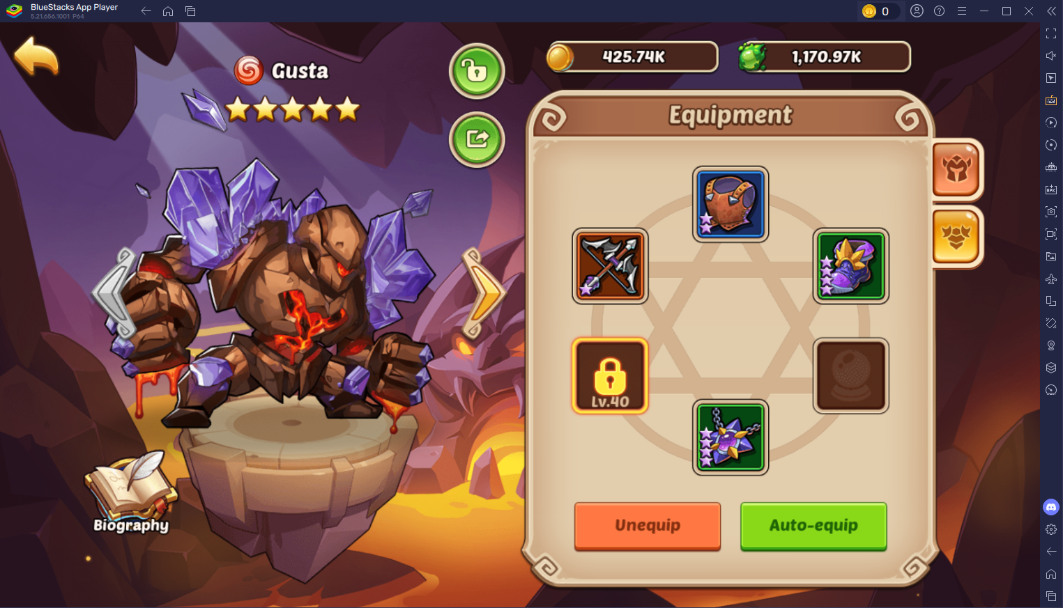 Idle Heroes Gear Guide - Ausrüstung, Schätze und Artefakte erklärt