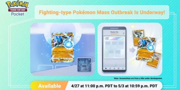 เหตุการณ์การระบาดของการต่อสู้ประเภทการต่อสู้เริ่มต้นในกระเป๋าPokémon TCG