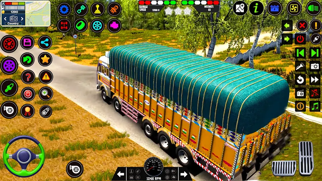 Offroad Cargo Truck Simulator应用截图第3张