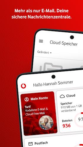 Vodafone E-Mail & Cloud Zrzut ekranu 0