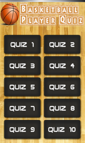 Basketball Players Quiz Screenshot 0