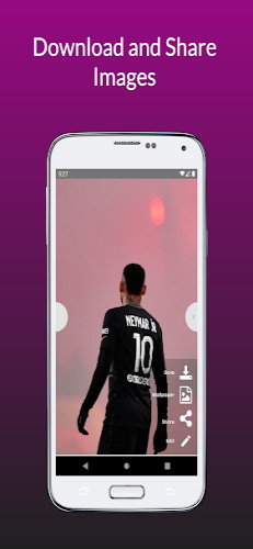 Neymar Wallpapers HD, Keyboard Ảnh chụp màn hình 0