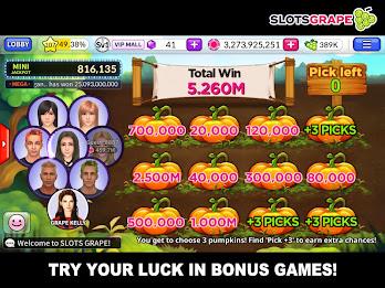 SLOTS GRAPE - Casino Games Schermafbeelding 3