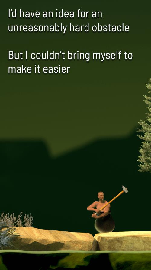 Getting Over It Screenshot 1