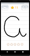 Cursive handwriting Portuguese应用截图第1张