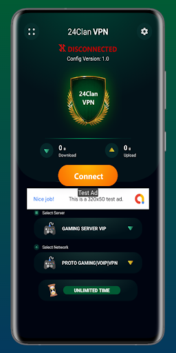 24clan VPN Lite SSH Gaming VPN Скриншот 0