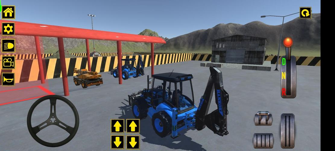 Excavator Jcb City Mission Sim Schermafbeelding 1