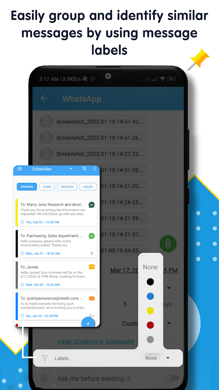 SKEDit: Auto Message Scheduler應用截圖第2張