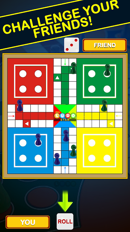 Real Ludo Star King : Board Game Tangkapan skrin 2