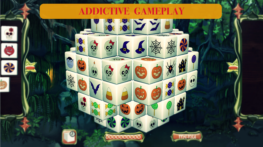 Fairy Mahjong Halloween Screenshot 0