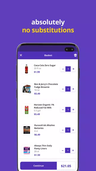 getir: groceries in minutes Tangkapan skrin 3