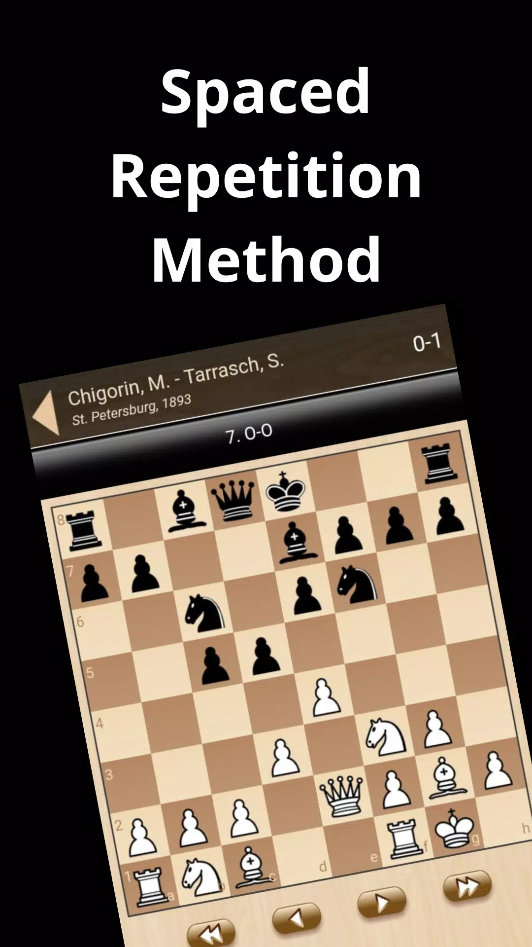 Chess Openings Promaster Captura de pantalla 1