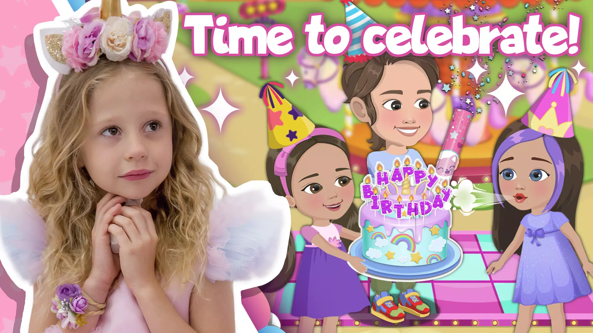 Like Nastya: Party Time应用截图第3张