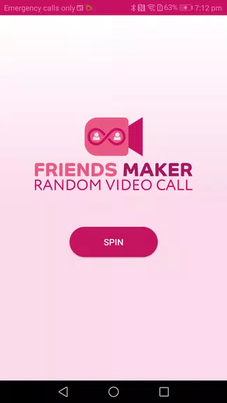 Friends Maker - Random Video Call 스크린샷 1