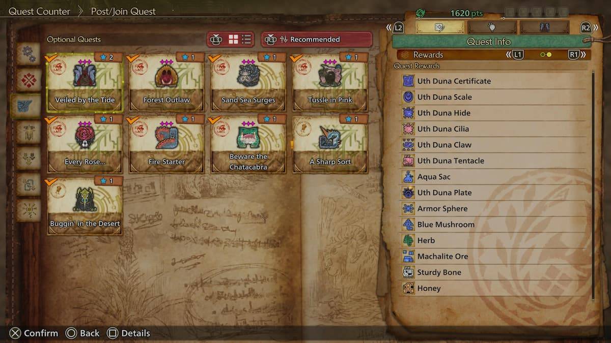 Monster Hunter Wilds - Mga Gantimpala ng Armor Sphere