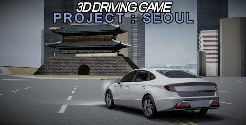 3D Driving Game Project Captura de pantalla 0