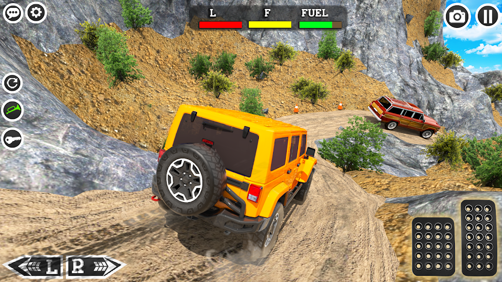 4x4 Mountain Climb Car Games Ekran Görüntüsü 3