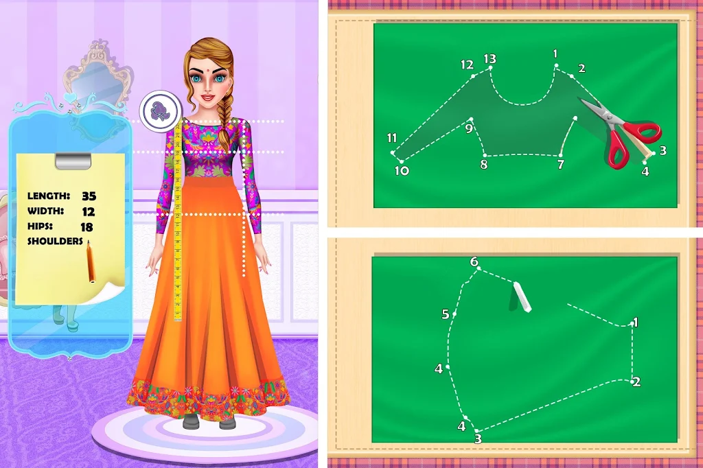 Indian Fashion Tailor: Little Captura de tela 2