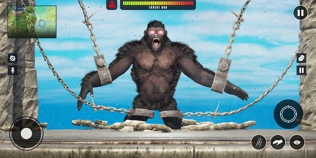 Wild Forest Gorilla Games Ekran Görüntüsü 0