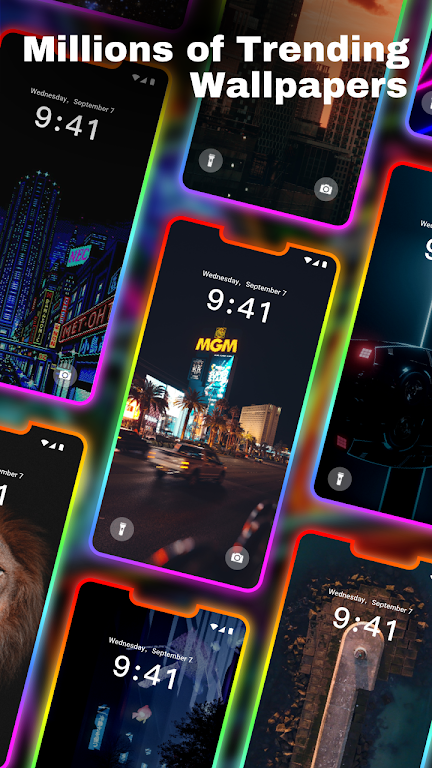 Homescreen: Wallpapers, Themes Ảnh chụp màn hình 2