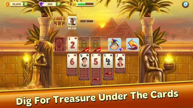 Solitaire Treasure Hunt应用截图第2张