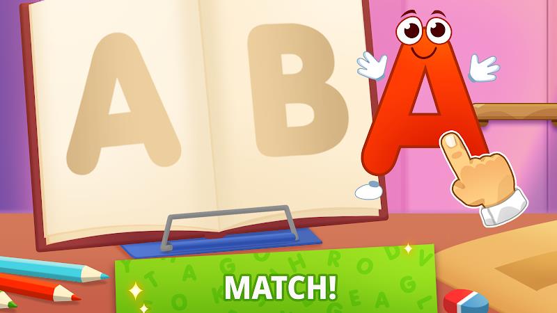 ABC kids! Alphabet, letters Скриншот 1